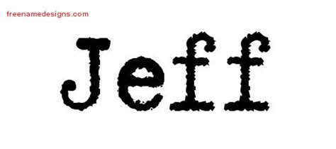 jeff Archives - Free Name Designs