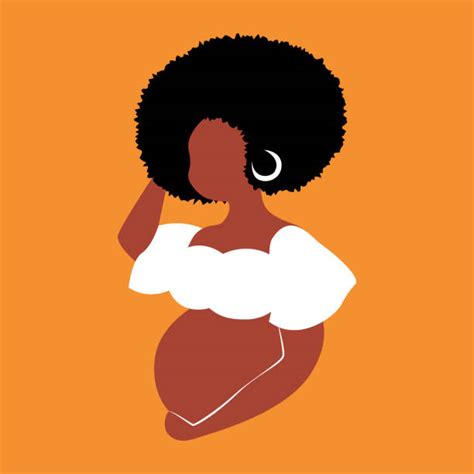 Drawing Of The Pregnany Belly Illustrations Royalty Free Vector