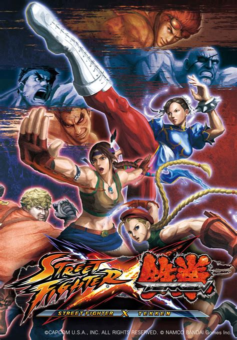 Street Fighter X Tekken New Posters ~ Tekken Game All Players Secret Moves