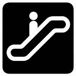 Escalator Icon Icons Symbol Signs Sign Editor