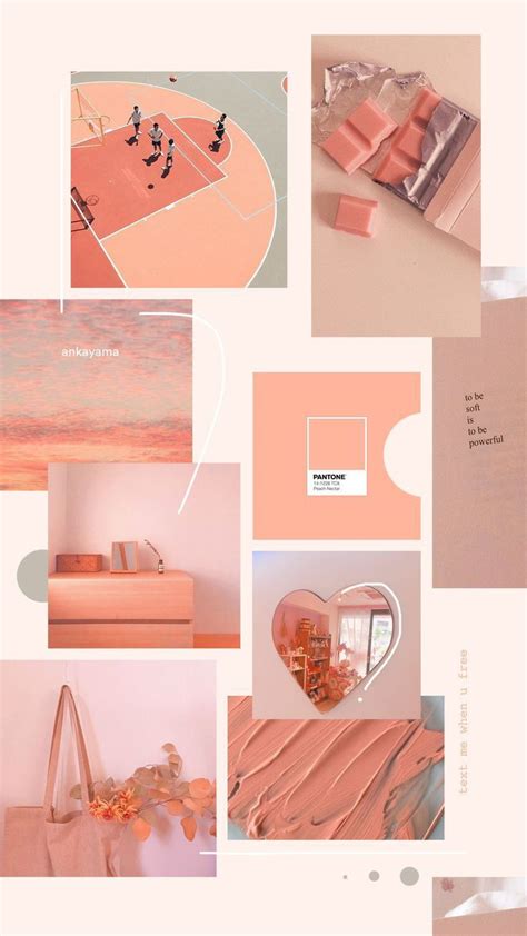 Aesthetic Pict🌃 Peach Aesthetic Peach Wallpaper Pastel Aesthetic