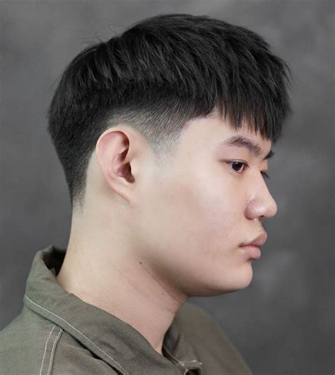 asian short hairstyle men