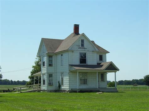 Kansas Farm House Picture Of An Old Farm House In Kansas