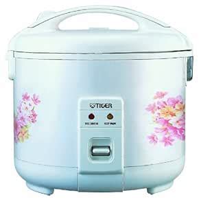 Buy Tiger JNP 0720 FL 4 Cup Uncooked Rice Cooker And Warmer Floral