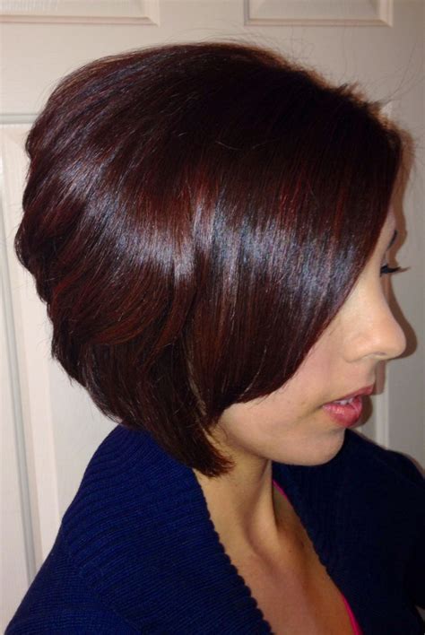 The hair color stays good for long. mahogany hair color | hair colors | Hair color mahogany ...