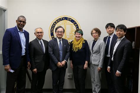 A Presidential Delegation Visited The University Of California Davis Hokkaido University