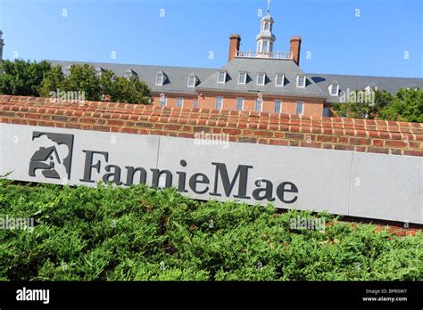 Usa Washington Dc Fannie Mae Headquarters Lenders Housing Crisis