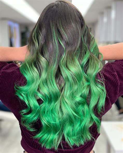 Neon Green Hair Extensions Handbasket Weblogs Slideshow
