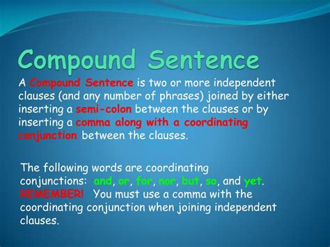 Ppt The Four Types Of Sentence Structure Powerpoint Presentation
