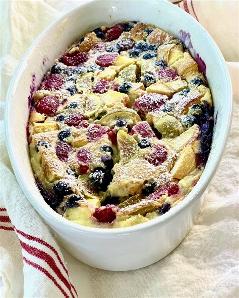 Recipe French Clafoutis Filled With Summer Fruits Couldnt Be