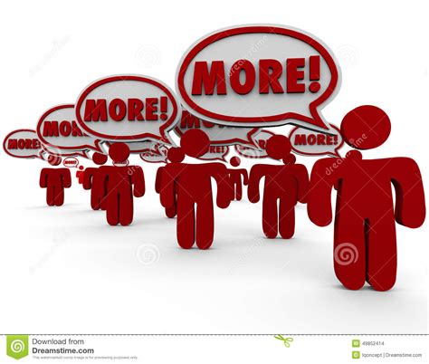 More People Speech Bubbles Customers Audience Demanding Addition Stock Illustration - Image ...