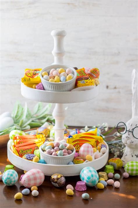 Easter Tiered Tray Life With The Crust Cut Off
