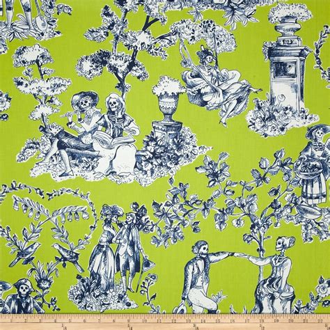 alexander henry nicole s prints the romantics chartreuse toile pattern prints designer