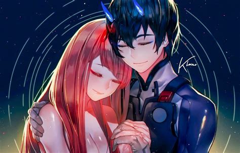 Wallpaper Love Romance Anime Art Pair Two Darling In The Frankxx Cute In France Images