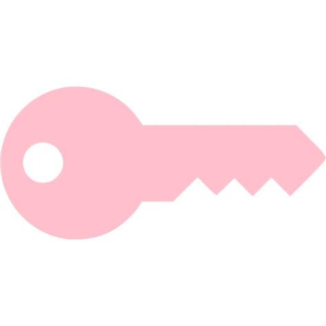 Pink Key Icon Free Pink Key Icons