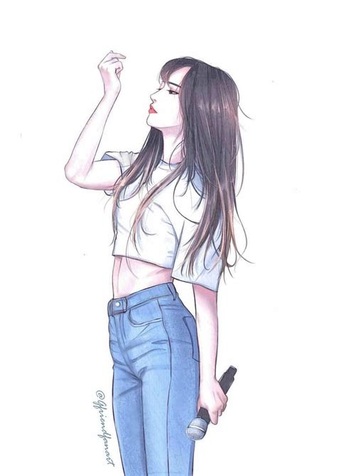 Pin By 🌻🕊𝑨𝒔𝒉𝒆𝒓𝒍𝒆𝒆𝒇🕊🌻 On Kpop Anime In 2020 Girly Art Girl Drawing