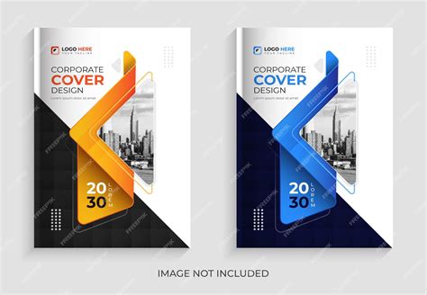 Premium Psd Corporate Business Book Cover Design Template Set