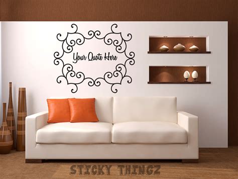 Create Your Own Wall Decal Custom Wall Decal Wall Quote Etsy