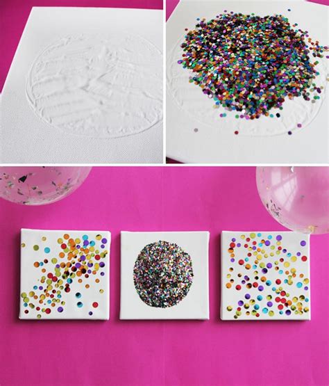 10 Colorful Confetti Projects That Rock Brit Co Arts And Crafts