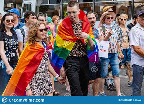 March Of Equality Kyiv Pride 2019 Editorial Photo Image Of Culture