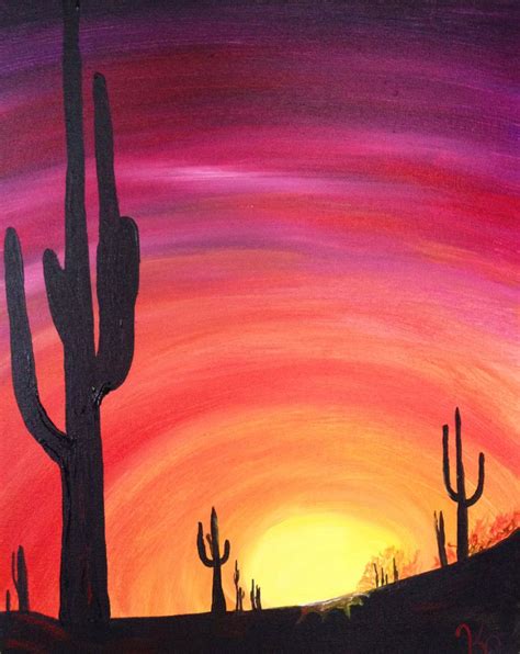 Photos Landscape Paintings Acrylic Painting Art Projects Desert