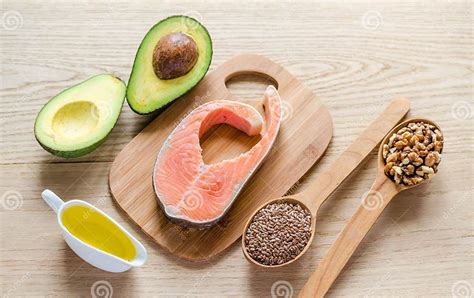 Food With Unsaturated Fats Stock Photo Image Of Mufa 34358276