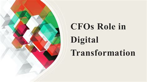 Cfos Role In Digital Transformation Youtube