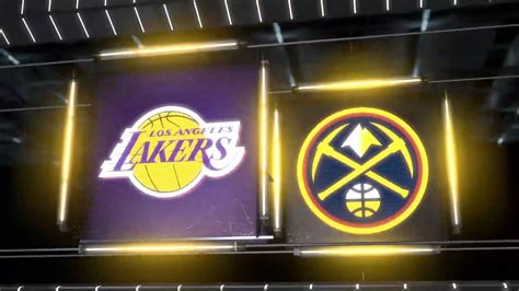 Nba Live Los Angeles Lakers Vs Denver Nuggets Game 3 Live May 20