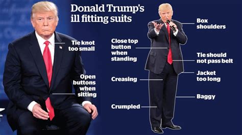 Why Donald Trumps Suits Dont Fit
