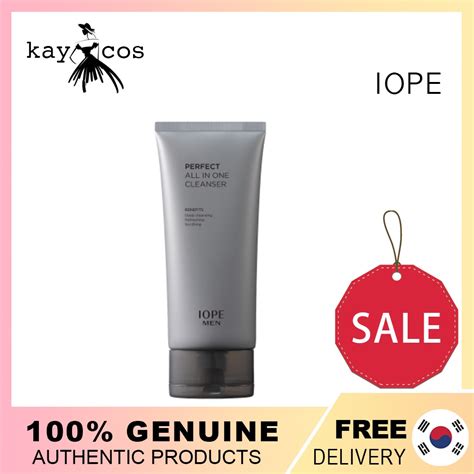 Iope Men Perfect Clean All In One Cleanser 125 Ml Shopee Malaysia