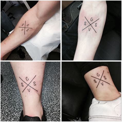 Siblings Tattoo Tatuajes Lealtad Tatuaje Tatuaje Con Símbolos