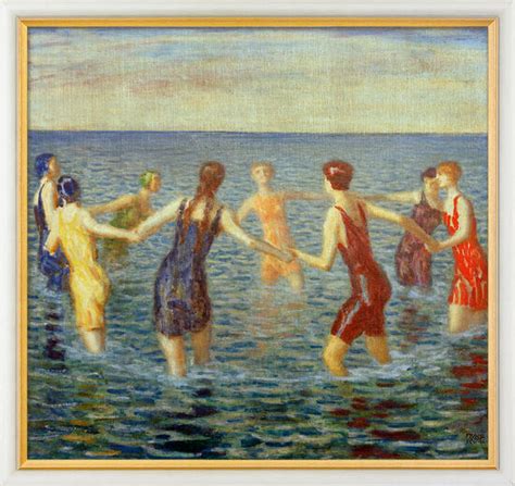 Buy Picture Bathing Women C 1920 Framed By Franz Von Stuck Ars Mundi