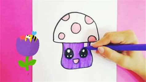 Crtanje Za Decu Kako Nacrtati Pecurku Brzo I Lako Youtube