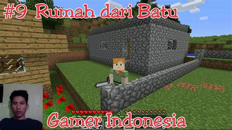 Have you played batu seremban/selambut during your childhood? Minecraft Survival #9 Buat Rumah dari Batu - YouTube