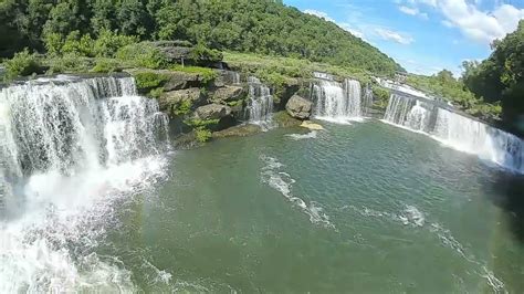 Fpv At Rock Island Waterfalls Youtube