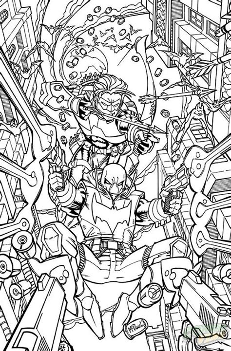 25 Dc Comics Coloring Book Variant Covers Revealed Ign