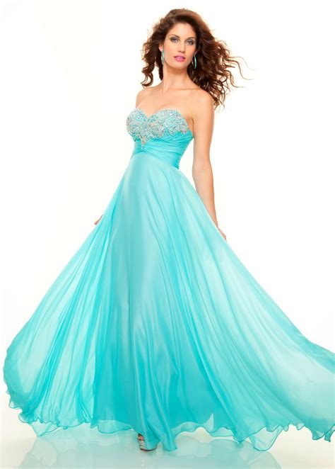Dressybridal 2014 Prom Color Trendstunning Aqua Blue