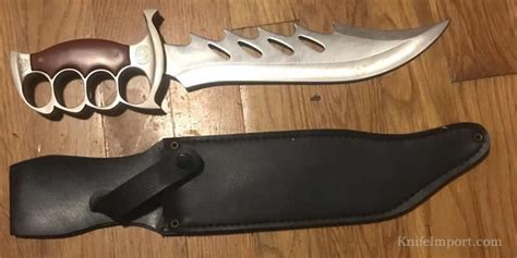 Brass Knuckle Knife Past Present And Future Knife Import