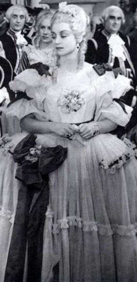 Lise Delmare As Marie Antoinette In Jean Renoirs 1938 Film La