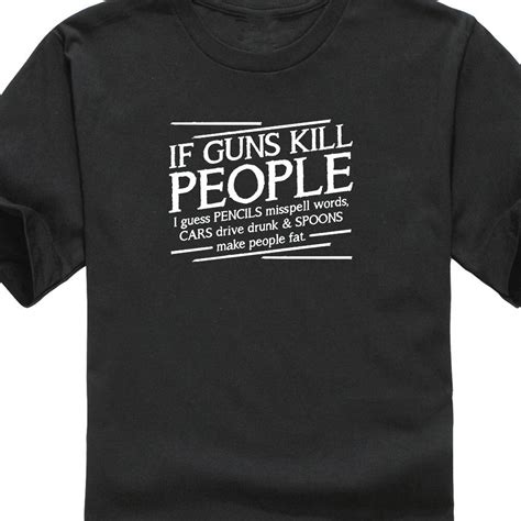 work shirts broadcloth short o neck mens guns kill people pencils miss spell words t idea