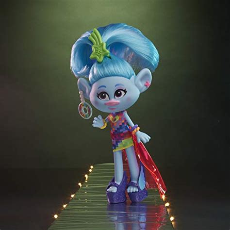 Trolls Dreamworks Glam Chenille Fashion Doll With Dress Shoes And More Inspired World Tour