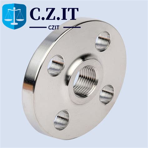 Ansi Ss304 Ss316 Forged Stainless Steel Slip On Threaded Flange China