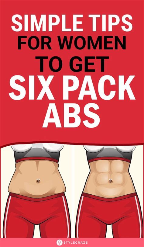 How Women Can Get Six Pack Abs Beginner S Workout And Diet Artofit