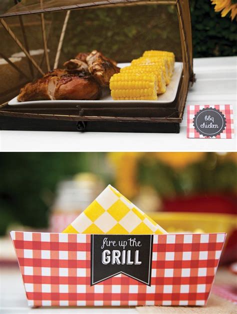 Rustic Backyard 30th Birthday Barbecue {summer Grilling} Hostess With The Mostess®