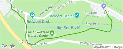 Pfeiffer Big Sur Trail Map