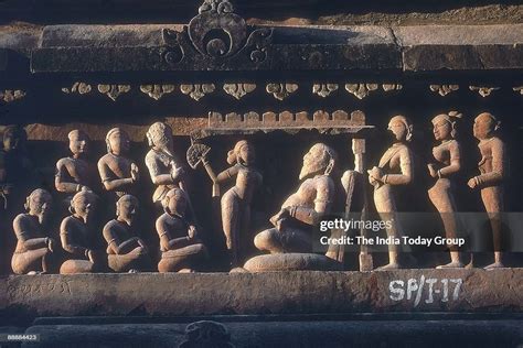 Sculpture Of Khajuraho Temple News Photo Getty Images