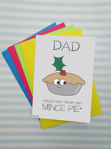 Pick one in pure leather and get it engraved with his initials. Cute funny #Christmas card for dad | Funny christmas cards ...