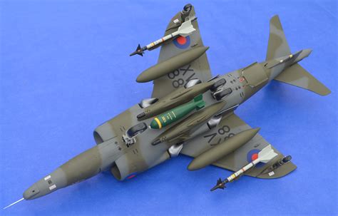 Harrier Gr3 Airfix 124th Scale Ready For Inspection Aircraft
