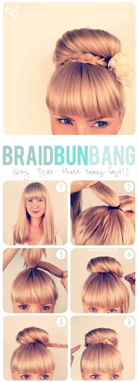 25 Diy Hairstyles You Can Do With These Step By Step Tutorials Diy Crafts
