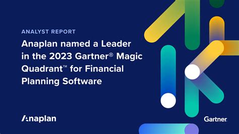 Gartner Magic Quadrant For Financial Planning Software Report